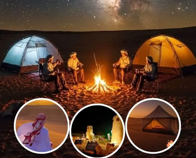 BBQ Dinner Overnight Desert Safari